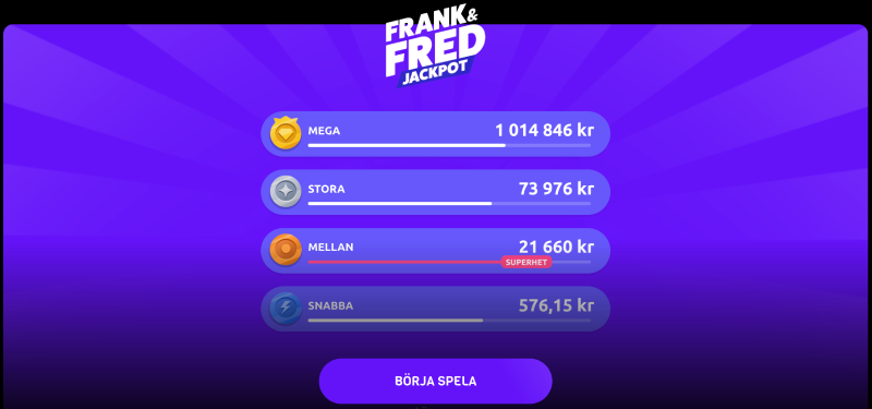 Frank Fred jackpot